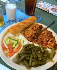 Savory Noodle Casserole at Angels for the Elderly in Montgomery, AL