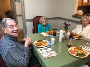Memory care residents at Angels for the Elderly in Montgomery, AL