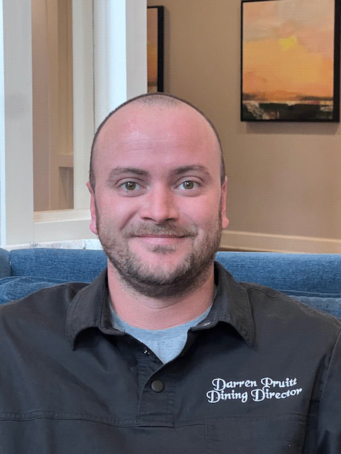 Darren Pruit Assisted Living & MC Dining room director