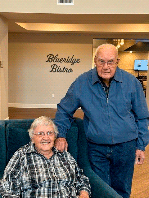 Clarence and Marta, Resident of the Month