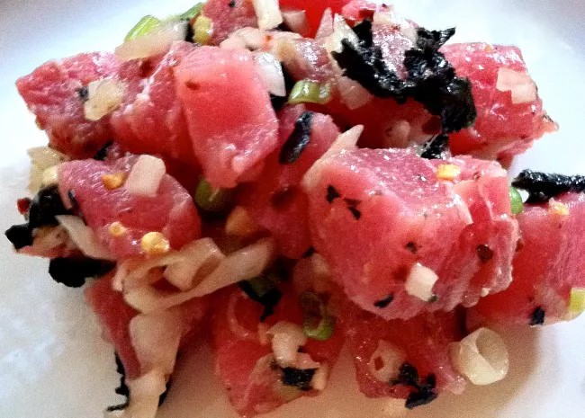 Eat Hawaiian - Ahi Poke Salad