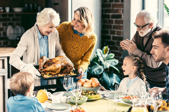 Seniors and Family Thanksgiving