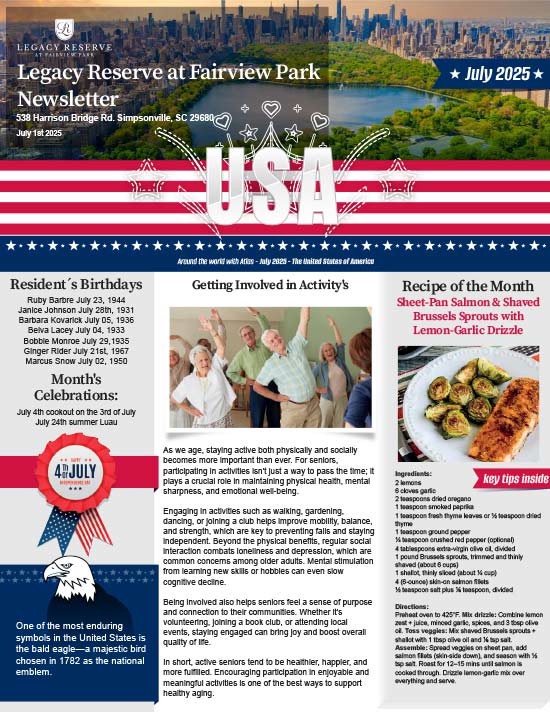 July 2025 Newsletter