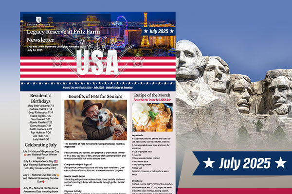 July 2025 Newsletter