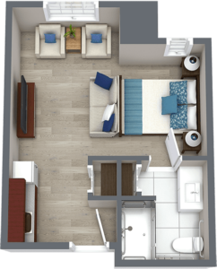 Assisted Living Studio Floor Plans Legacy Reserve Old Town