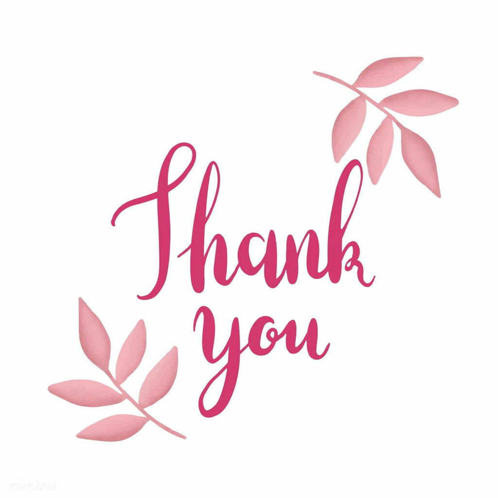 Thank You