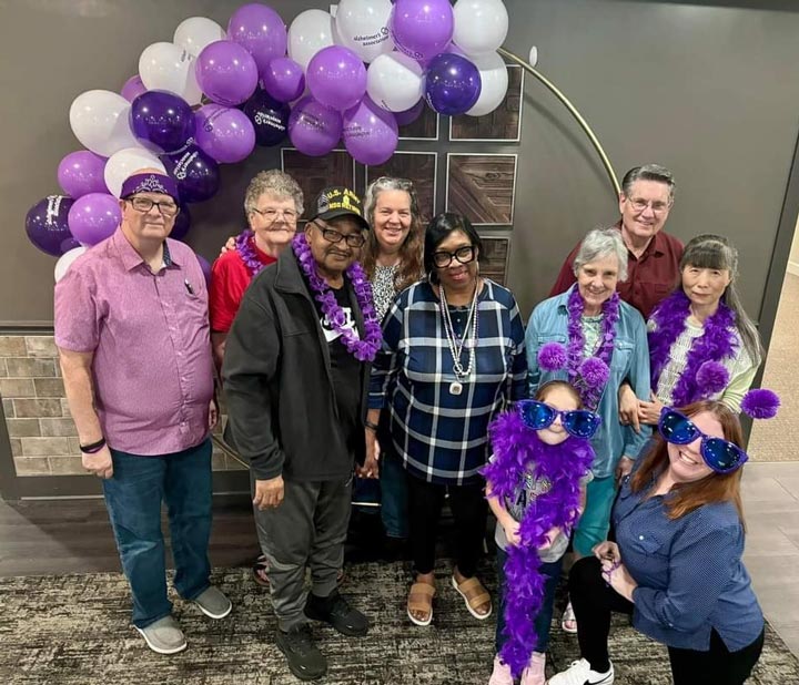 Kick off for the Walk to End Alzheimer's