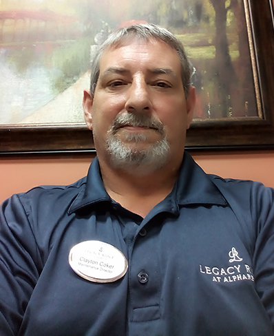 Clayton Coker Maintenance Director Legacy Ridge At Alpharetta