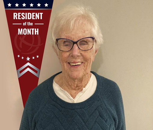 Linda Bagley, Resident of the Month November 2023 | Legacy Ridge at Alpharetta