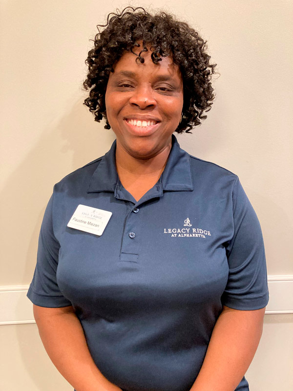 Faustine, Associate of the Month March 2024 | Legacy Ridge at Alpharetta