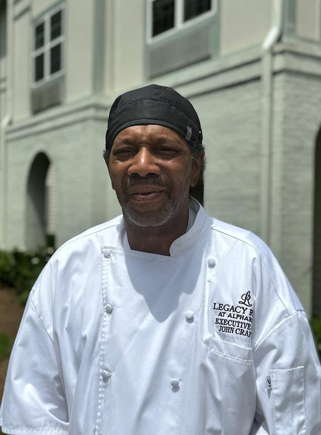 John Crafton Dining Services Director Legacy Ridge At Alpharetta