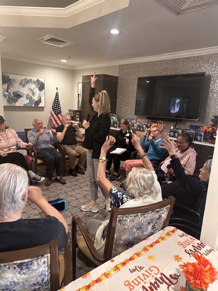 Moving to the Music with Fox Therapy at Legacy Ridge at Alpharetta