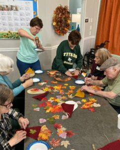Fall crafts, legacy ridge at marietta