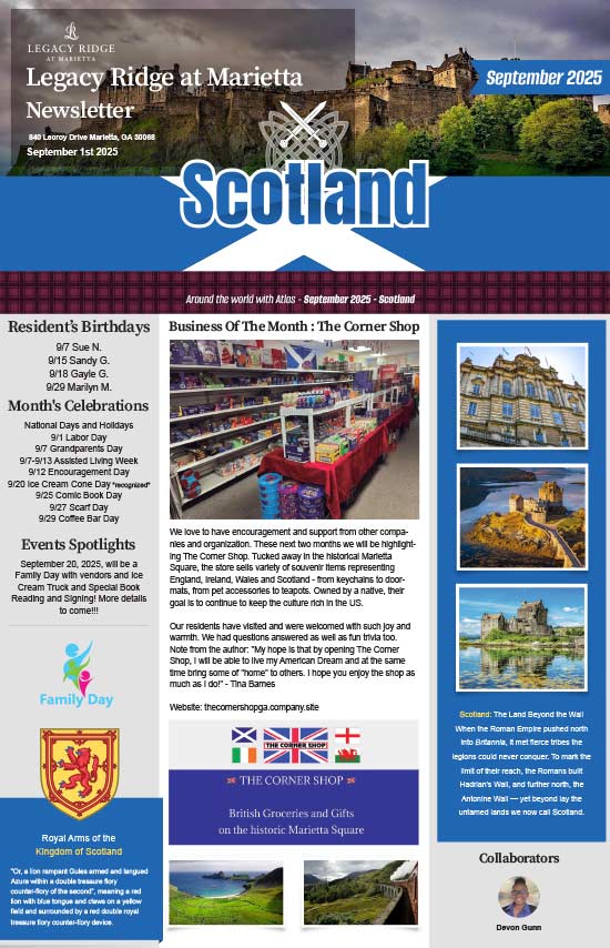 September 2025 Newsletter