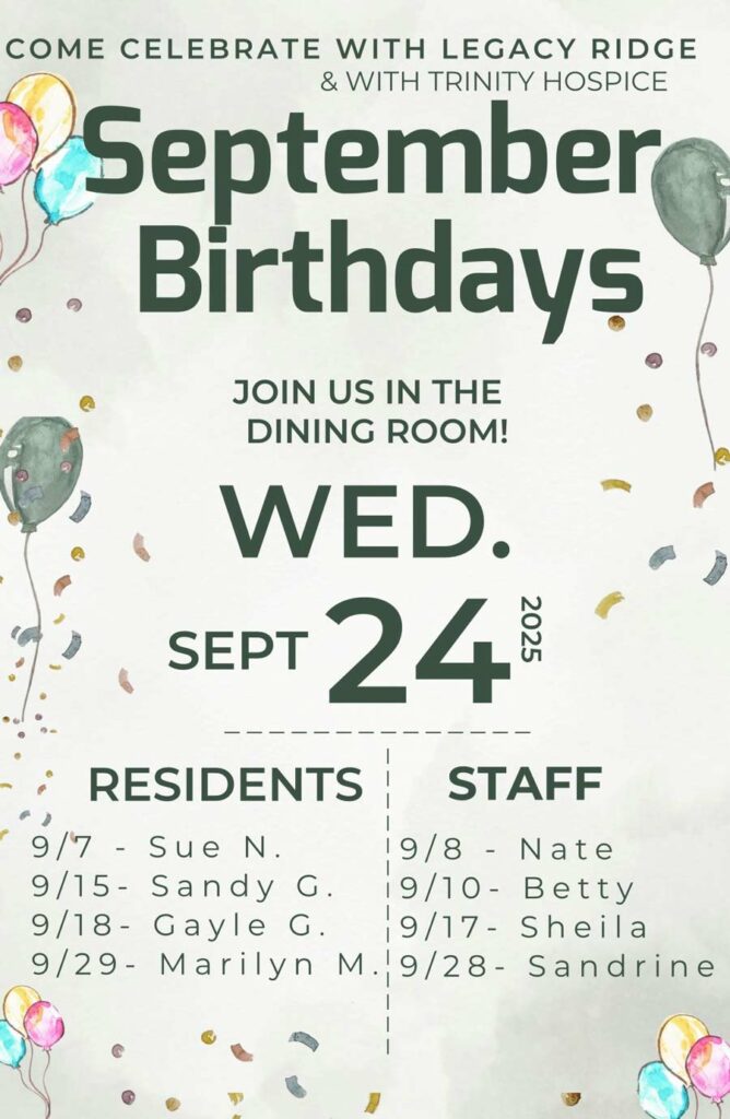 September Birthdays