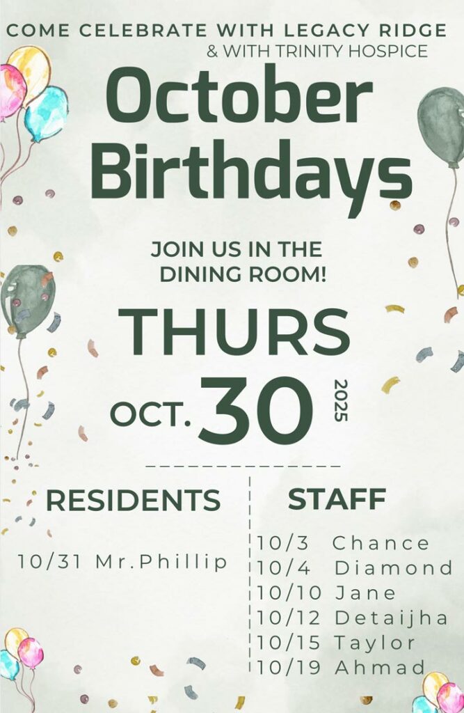 October Birthdays