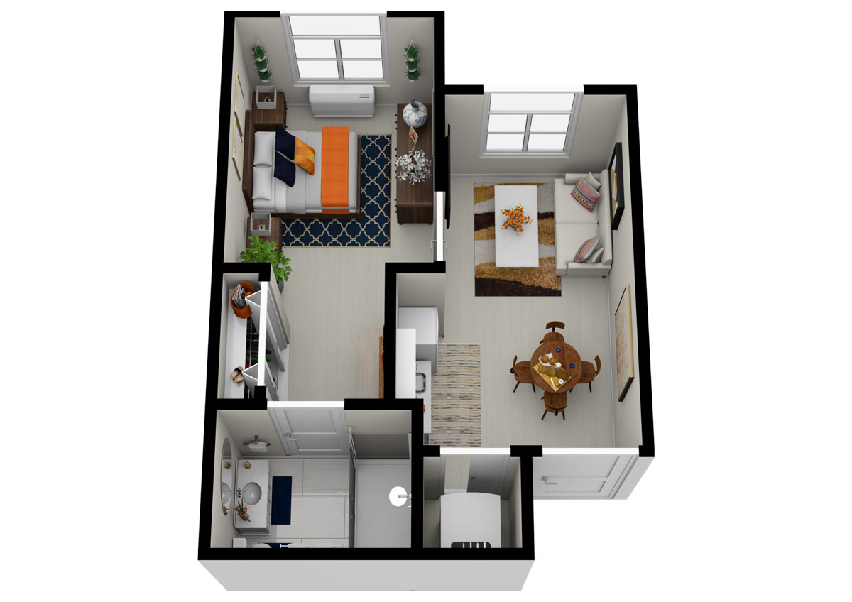 Legacy Ridge at Peachtree | One Bedroom