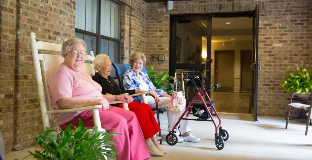 Legacy Ridge at Trussville | Residents on Porch