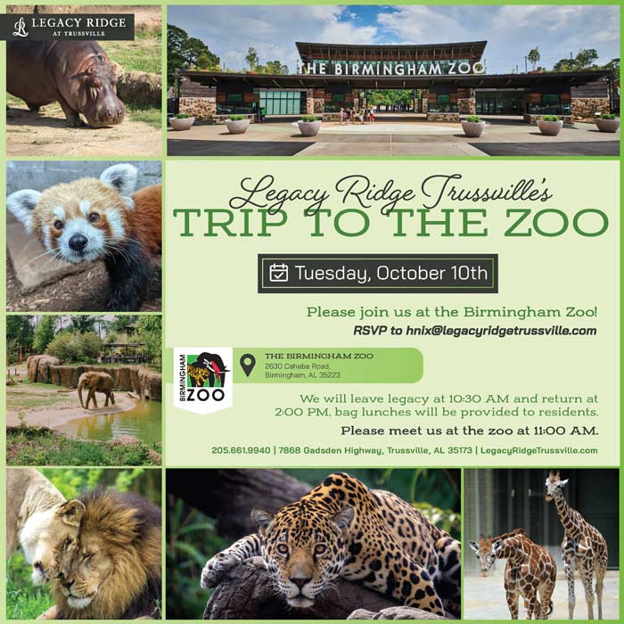 Trip to the Zoo | Legacy Ridge Trussville