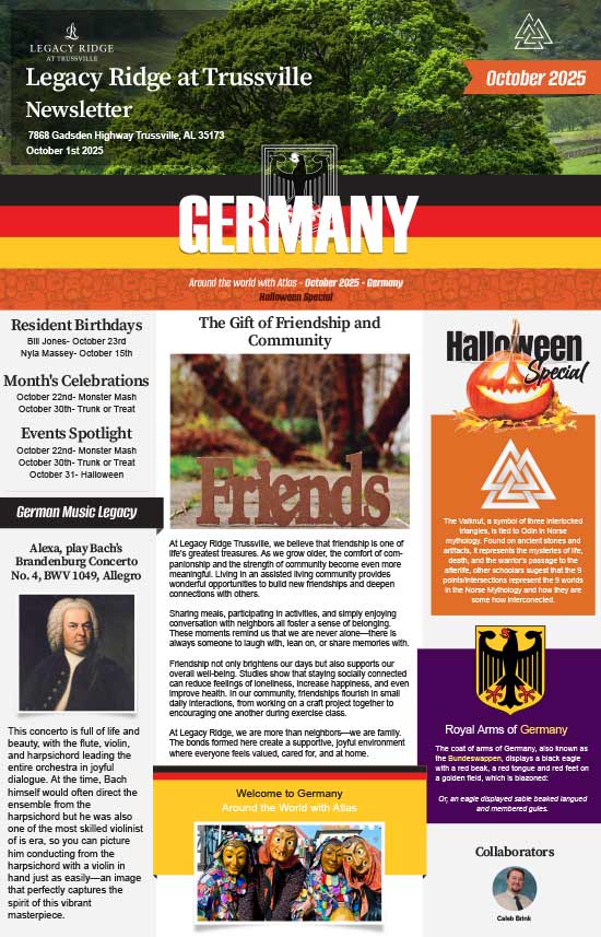 October 2025 Newsletter