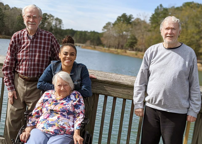 Legacy at Savannah Quarters | Associate and Residents on dock