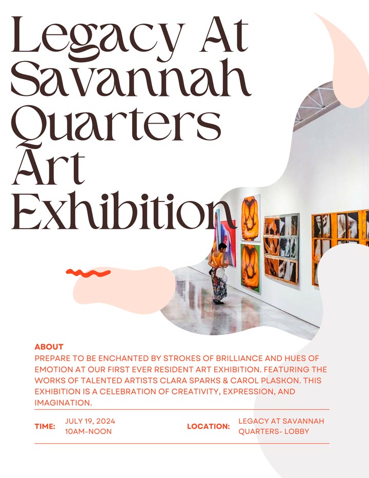 Legacy At Savannah Quarters Resident Art Exhibition