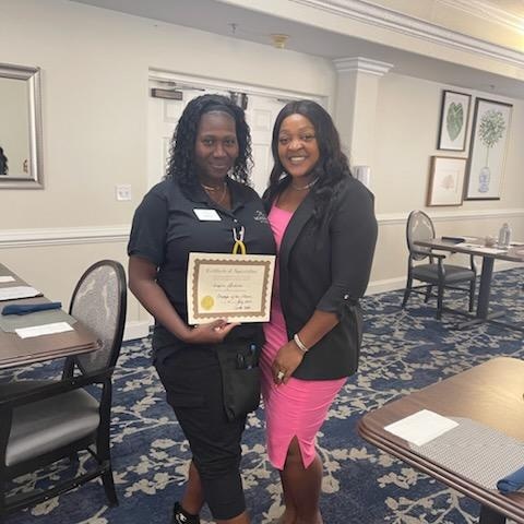 Angela Graham, Associate of the Month August 2024 | Madison at Clermont