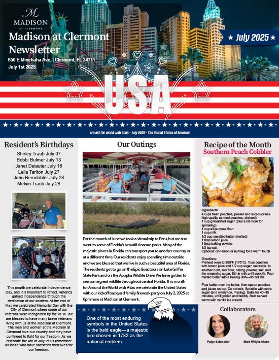 July 2025 Newsletter