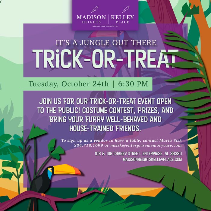 Trick or treat, Madison Heights and Kelly Place