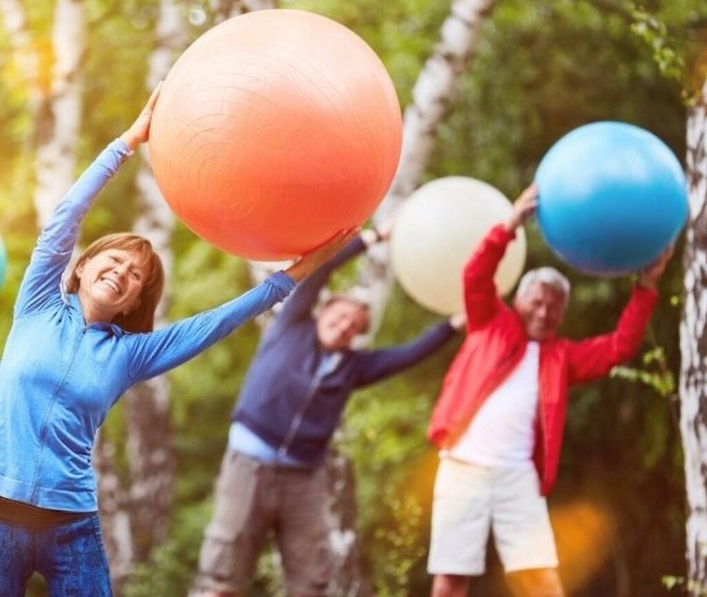 Seniors and staying active