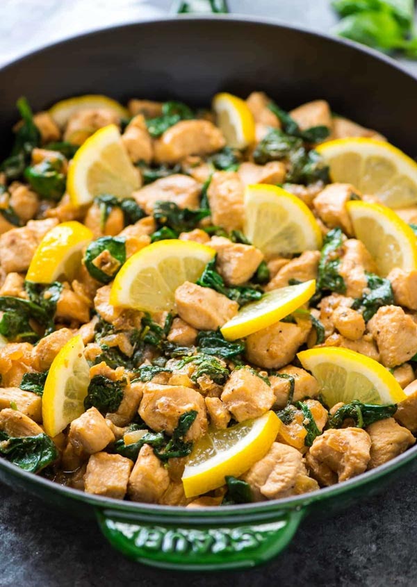 Lemon Basil Chicken