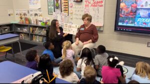 Macon Senior Takes 2nd Graders on a Storytime Adventure