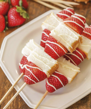 Strawberry Shortcake Kabobs