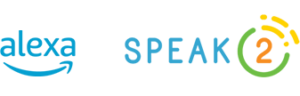 Alexa and Speak2 Logos