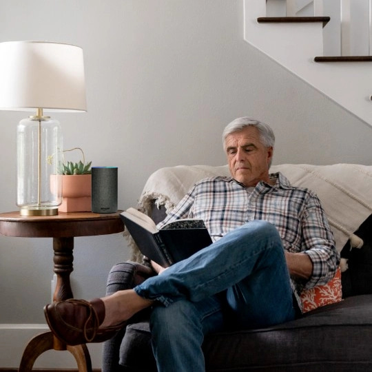 Cozy Senior using Amazon Alexa