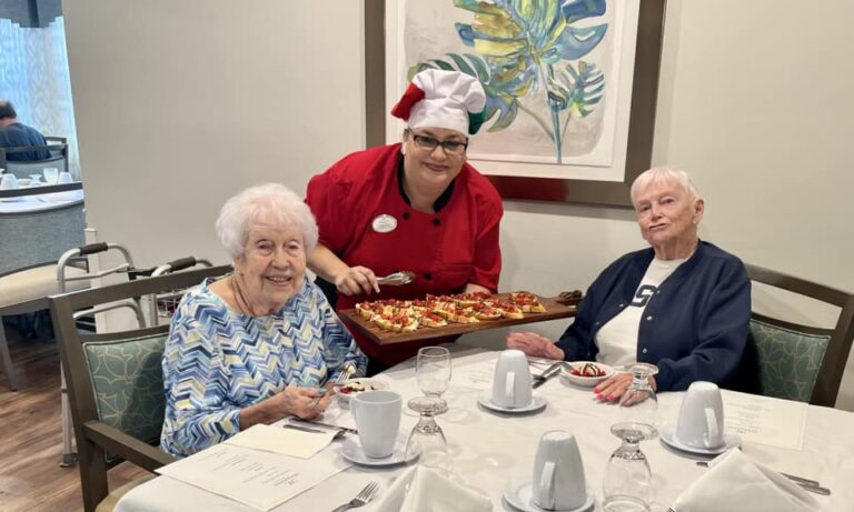Are Chefs the Secret Ingredient to Senior Living Bliss? The importance of cuisine within the realm of senior living transcends the mere act of eating; it forms an integral component of residents' daily lives, exerting a profound influence on their overall well-being and quality of life. In senior living communities, chefs and culinary staff play a pivotal role, not just in satisfying hunger but also in nurturing residents' physical and emotional health. MADISON AT OVIEDO