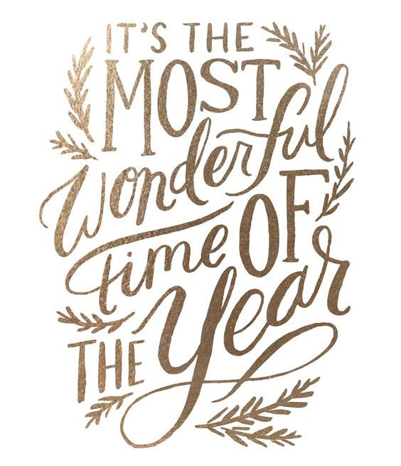 The most wonderful time of the year