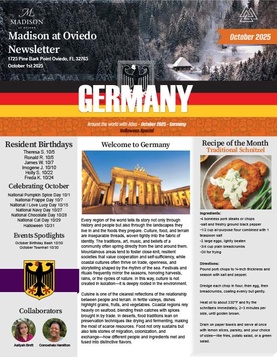 October 2025 Newsletter