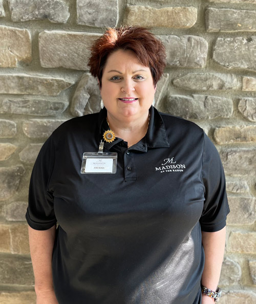 Andrea, Associate of the Month, June 2023, Madison at the Range
