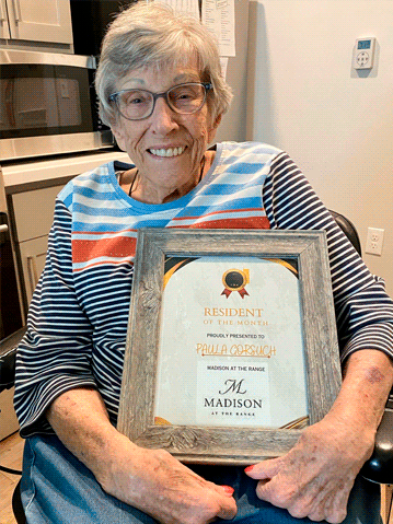 Paula Gorsuch Resident of the Month