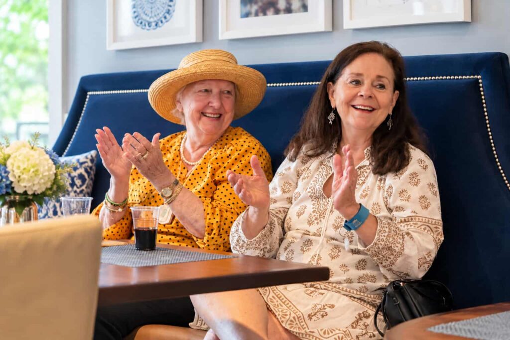 Residents at Monark Grove Greystone, a senior living community with on-site healthcare in Birmingham, AL.