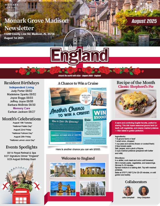 August 2025 Newsletter