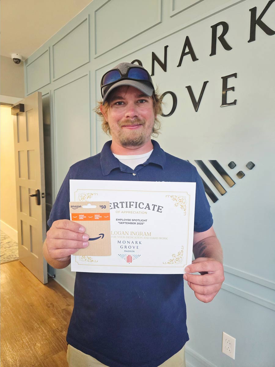 Logan Ingram, Associate of the Month