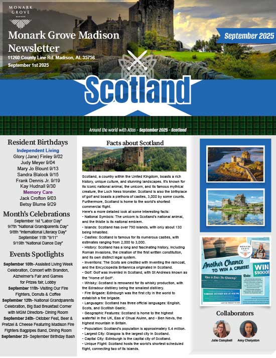 September 2025 Newsletter