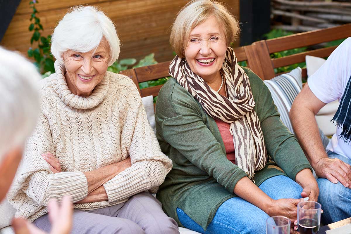 Oakview Park | Senior women smiling
