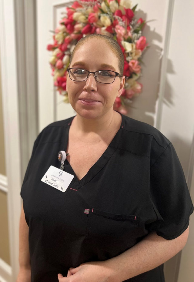 Kerri Brown, Associate of the Month August 2023 | Oakview Park Greenville