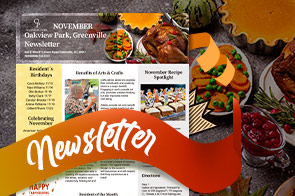 Newsletter November 2023 | Oakview Park Greenville