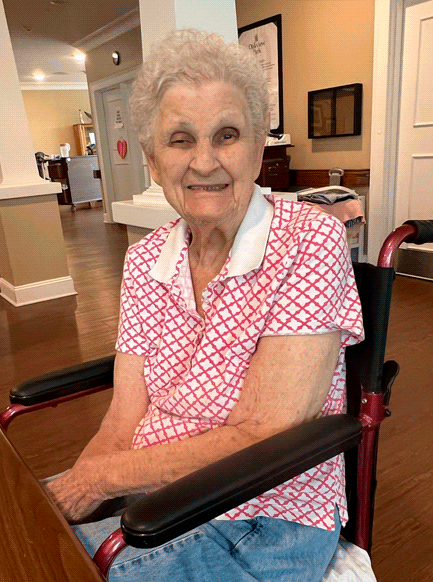 Ila Hartsell Resident of the Month