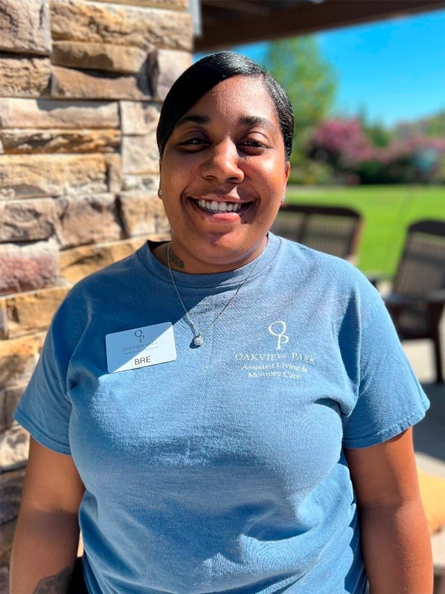 Breashia Morgan, Associate of th Month August 2024 | Oakview Park