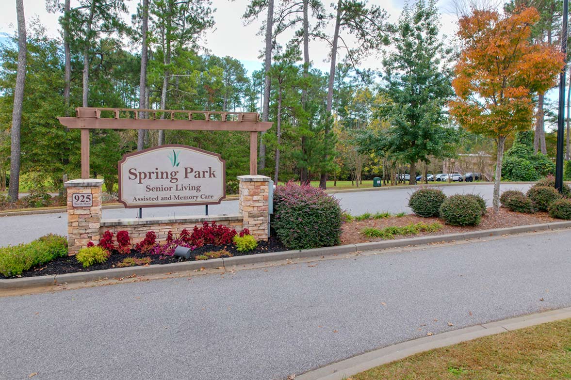 Spring Park Travelers Rest | Outdoor sign